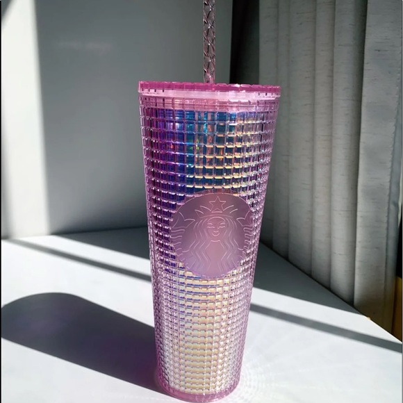 Starbucks Other - SOLD-NWT- Starbucks Holiday Disco Grid- Pink